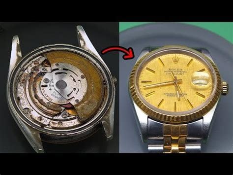 rolex datejust damaged|rolex watch change time.